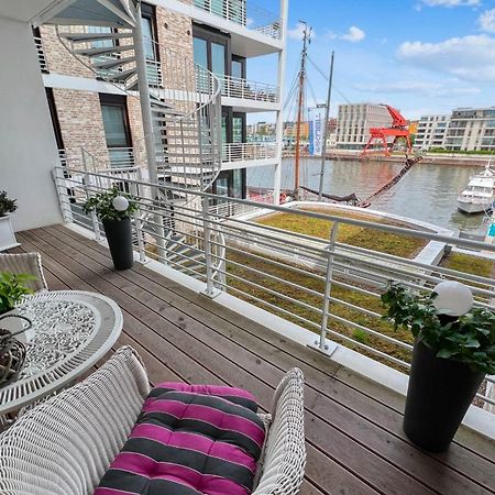 Apartamento Bootshaus Am Neuen Hafen Bremerhaven Exterior foto