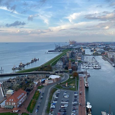 Apartamento Bootshaus Am Neuen Hafen Bremerhaven Exterior foto