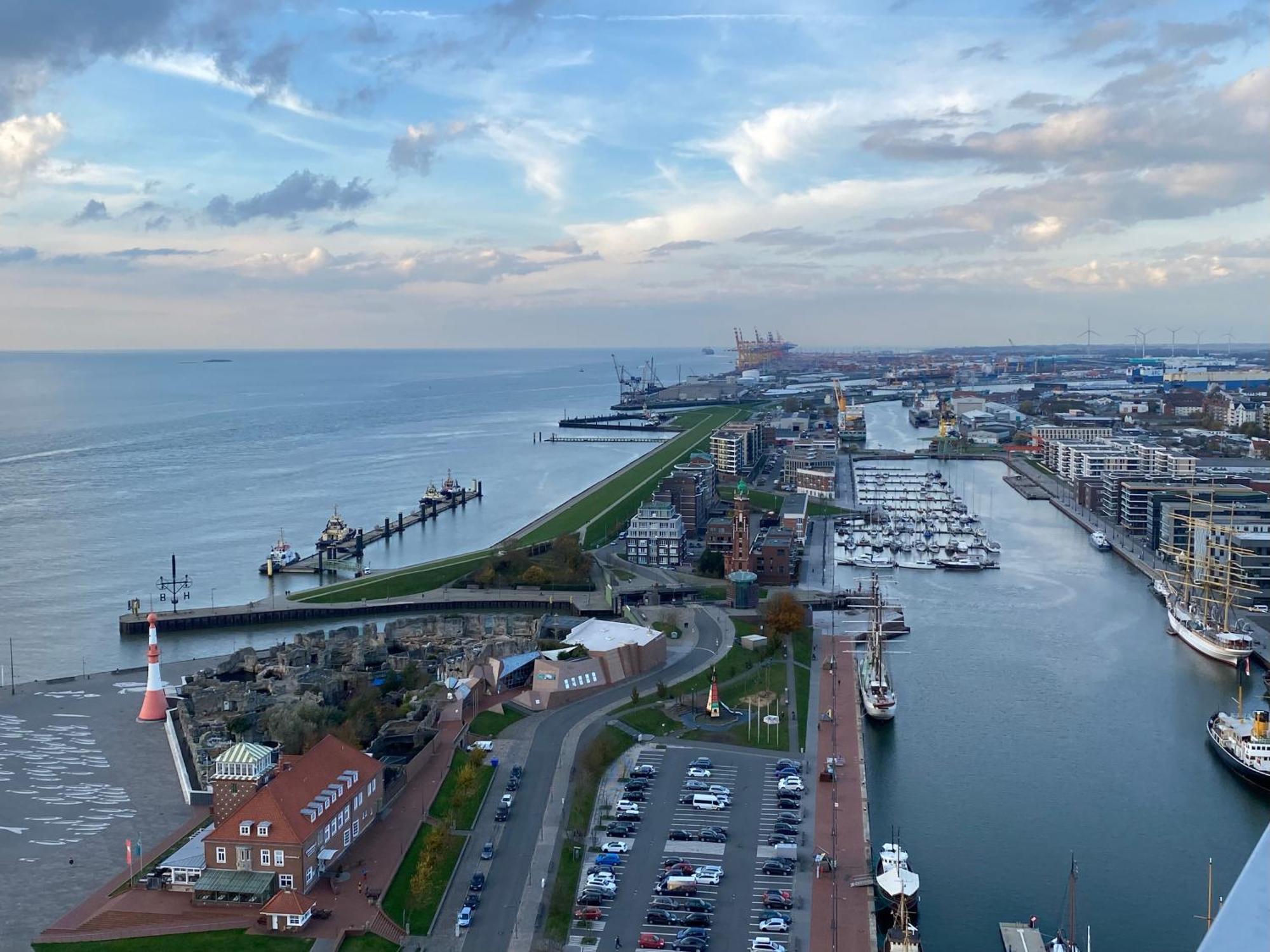 Apartamento Bootshaus Am Neuen Hafen Bremerhaven Exterior foto