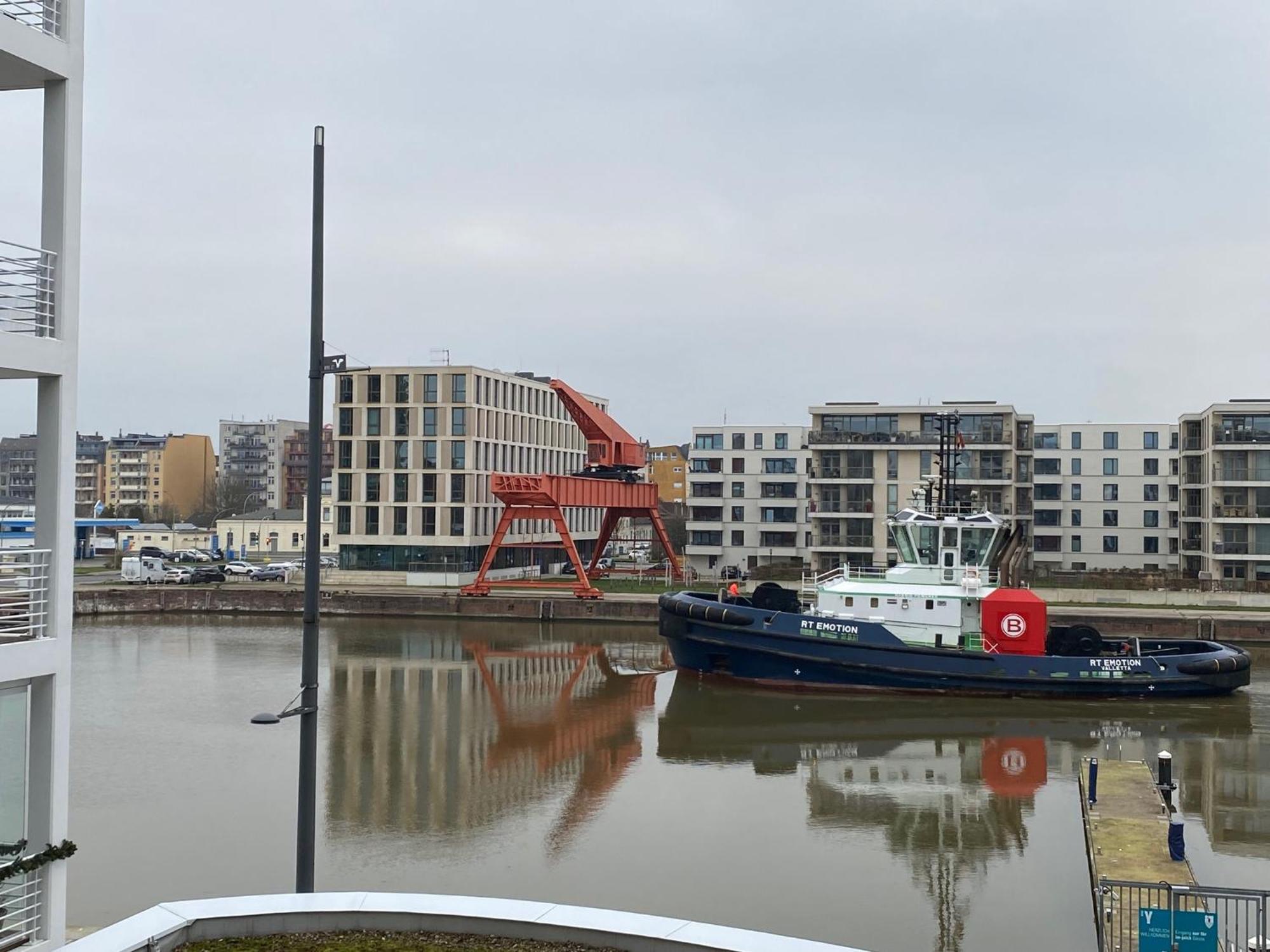 Apartamento Bootshaus Am Neuen Hafen Bremerhaven Exterior foto